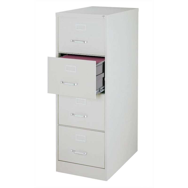 4-Drawer Legal Size Commercial Vertical File Cabinet 26.5" Deep