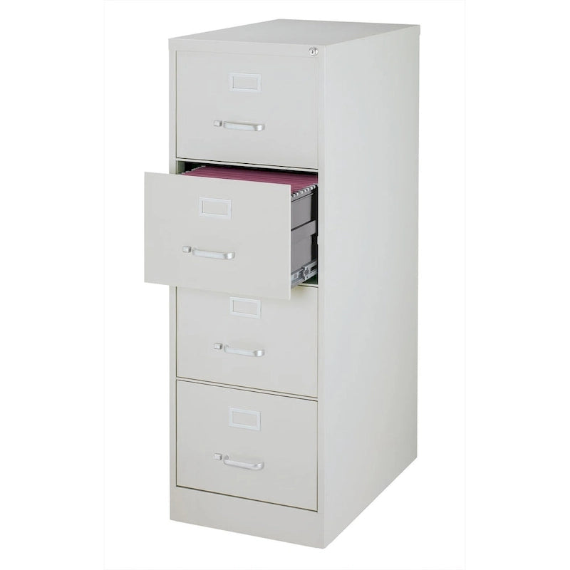 4-Drawer Legal Size Commercial Vertical File Cabinet 26.5" Deep